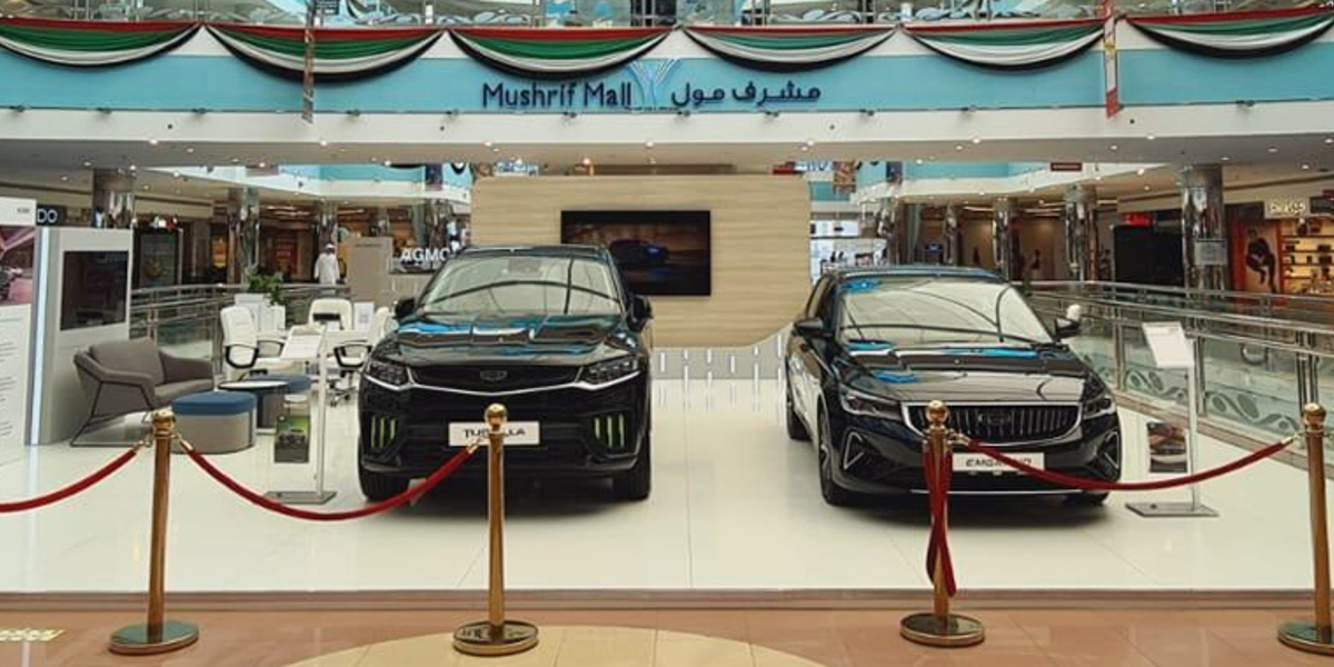 AGMC GEELY WELCOMES CUSTOMERS IN ABU DHABI WITH FIRST GEELY BOUTIQUE IN MUSHRIF MALL