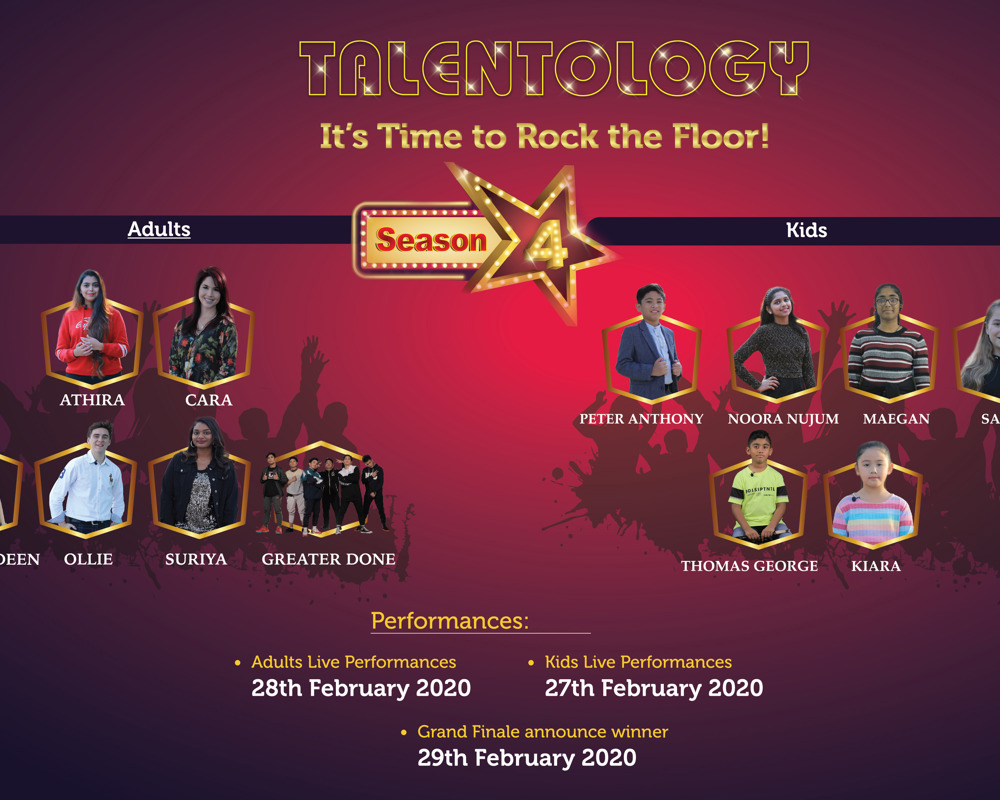 Grand Finale for Talentology 2020 this weekend