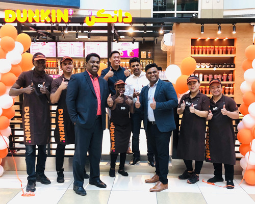 Dunkin’ Donuts opens doors at Mazyad Mall